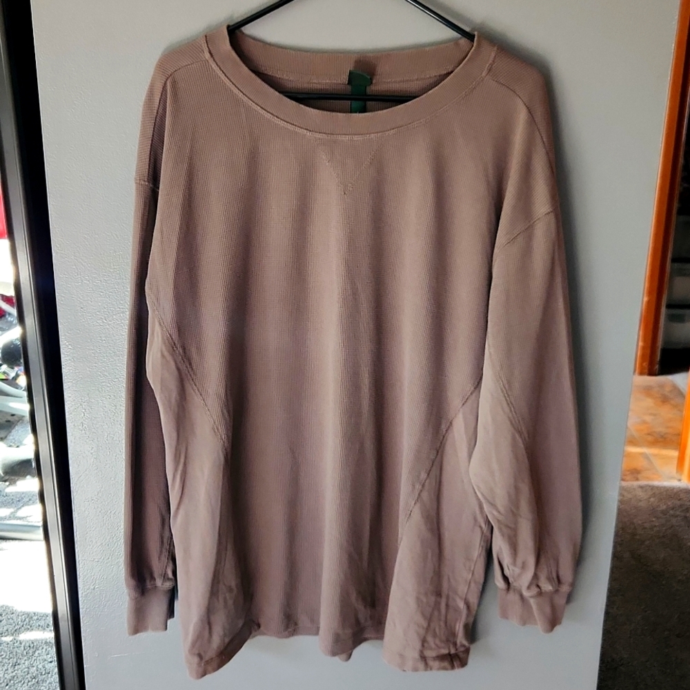 Wild Fable Crewneck Waffle Knit Long Sleeve Light Weight Sweater